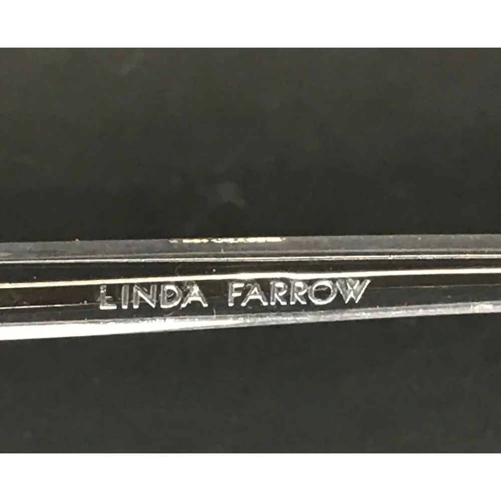 Linda Farrow Luxe Eyeglasses Frames LFL/178/19 Clear Square Full Rim 47-20-148